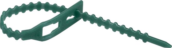 BLACK+DECKER Plant Ties - 100 Pieces Plant Clips - Clips de plantes ajustables - Plastique - Vert