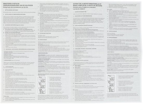 Carpoint BHV Trousse de premiers secours 126 pièces