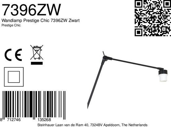 Steinhauer - Prestige Chic - applique articulée - noir