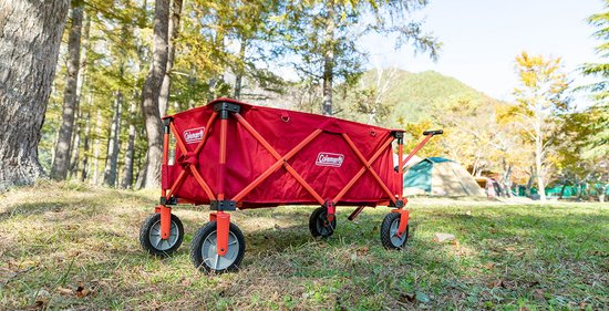 Coleman Wagon Wagon - Pliable - Rouge