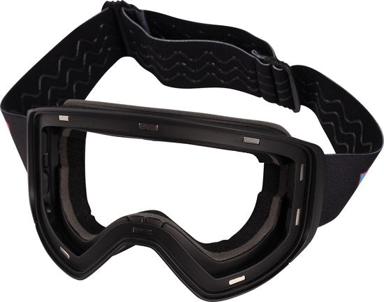 Skiwi Flashback Ski Goggles - Masque de ski homme/femme - anti-buée - 2 lentilles magnétiques - résistant aux rayures