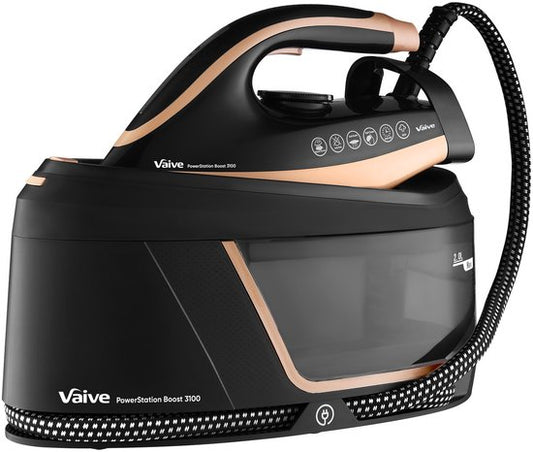 VAIVE PowerStation Boost 3100 Fer à vapeur avec générateur de vapeur - Fer à repasser - Fers à vapeur - 3100W - Station - Réservoir d'eau 2L