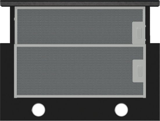 Gorenje BHP643A5BG Semi-encastré (extractible) Noir 525 m³/h A