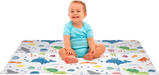 Let's Play - Tapis de jeu - Protection bébé - 1 pièce
