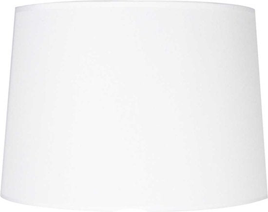Mexlite shades Abat-jour - blanc - lin - 40 cm - douille E27 - K7661QS