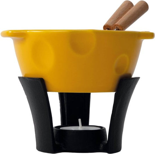 Boska Set à fondue Mini Cheesy - Pour fondue au fromage et sauce - 300 ml - Récipient à fondue lavable au lave-vaisselle
