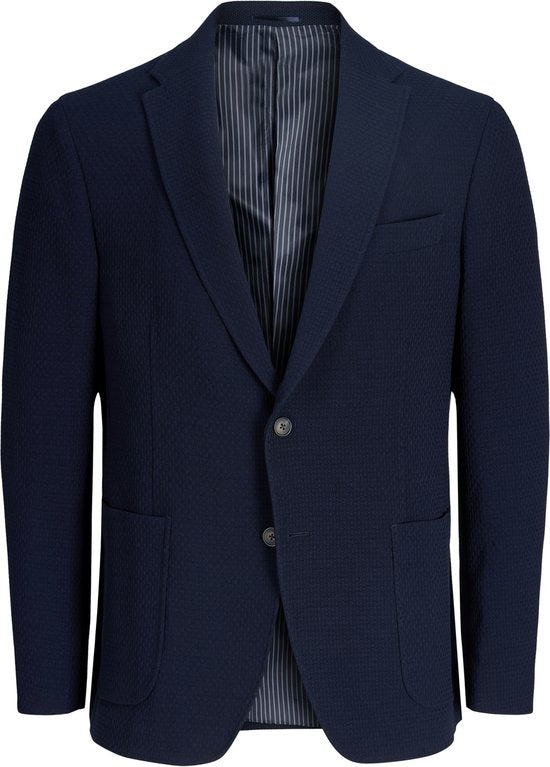 JACK&JONES - JPRBLAENZO BLAZER JERSEY WAFLE NOOS - Hommes - Colberts