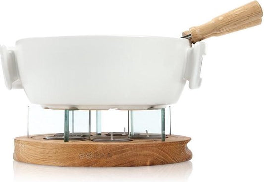 Fondue aux chandelles Boska Twinkle - Pour fondue au fromage de 1 200 g - 1,6 litre