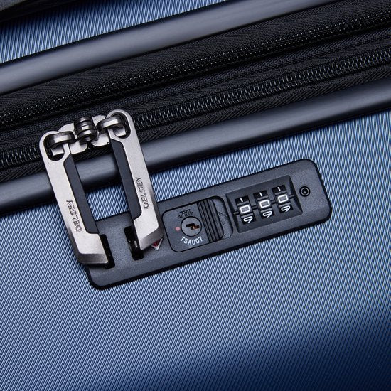 Valise de voyage Delsey Air Armour 77 cm - Bleu