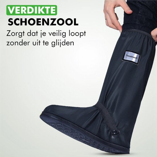 Surchaussures Travelhawk - Imperméables - Chaussures de pluie - Couvre-chaussures - Couvre-chaussures - Noir - 42 - 45