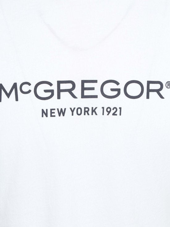 McGregor Essential T-Shirt Logo Blanc - Taille L - Homme