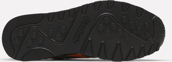 Baskets hommes Reebok Classic Nylon Hunter - Vert avec accents orange - Taille 45