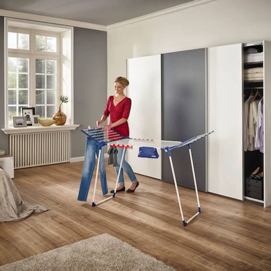 Leifheit étendoir à linge Pegasus 200 - solid comfort - 20 m de longueur de séchage