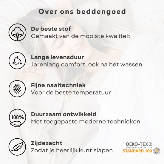 Good Morning Enveloppe de couette "uni pattern" - Rose - (135x200 cm) - Coton