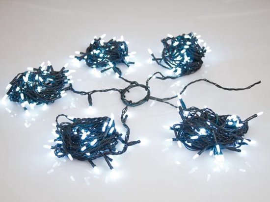 Speed Light LED - 330 LED - blanc - câble vert - modulateur - 24 V (pour arbres jusqu'à 240 cm)