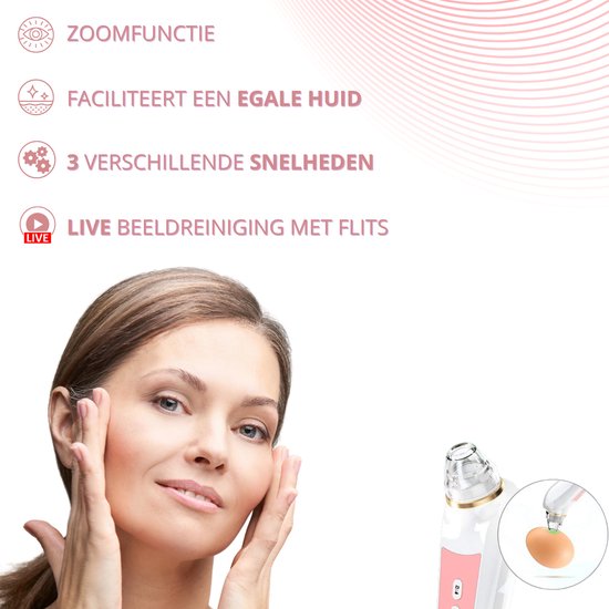 Twenty4seven® Meeeter Remover - Mee Eters Removal - Acne Remover - Comprend 6 accessoires et un ensemble de 5 pièces