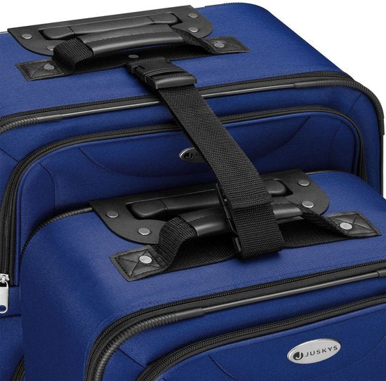 Trolley Travel Case Set / Suitcase Set Athen - 5-Piece - Blue