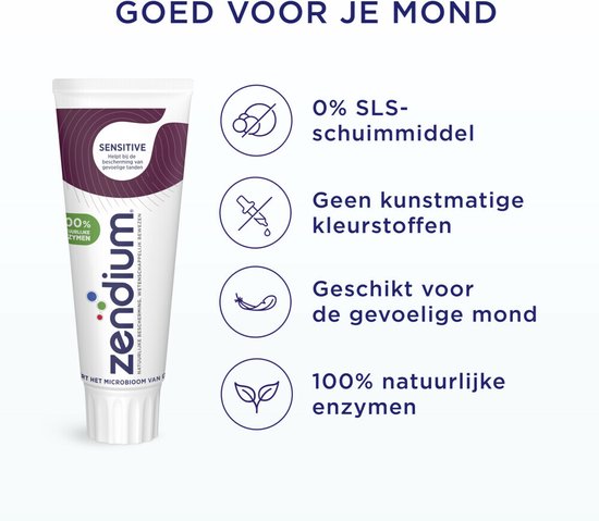 Dentifrice Zendium Sensitive - 75 ml