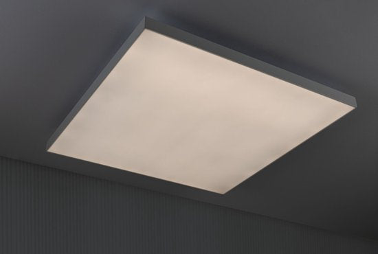 Panneau LED Loria Rainbow dynamic RGBW angular 595x595mm 31W 2820lm RGB+ Black dimmable