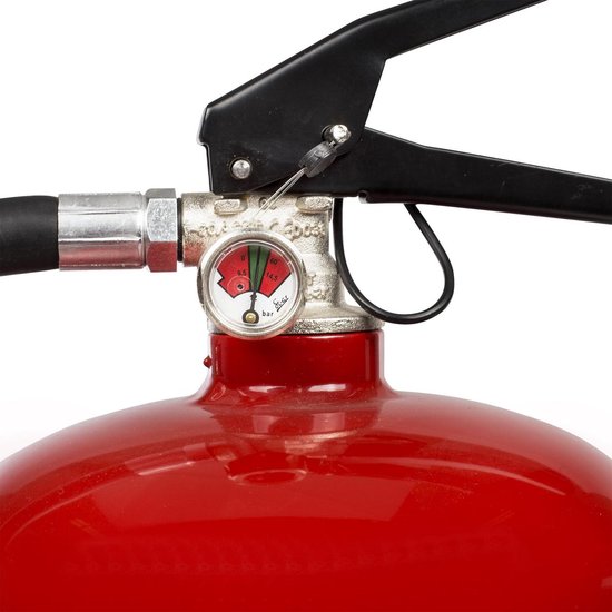 Smartwares 10.015.05 Extincteur - 6 litres - Mousse - Avec support de suspension - Classe de feu AB - Certifié BSI