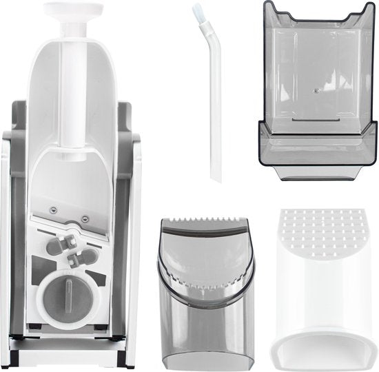 Dremdo Coupe-légumes à mandoline - Coupe-légumes de cuisine - Manuel - Tranche/bloque/bande/julienne - Sans BPA