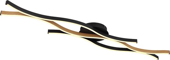 Plafonnier Globo Geronimo - noir - métal - 67206DW