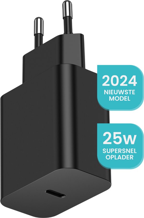 Wurk - Adaptateur pour chargeur rapide - Convient à Samsung - Chargeur rapide 25W - Chargement rapide