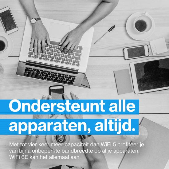 Linksys MX6201 Velop Pro - Mesh WiFi - Amplificateur WiFi - WiFi 6E - 5400 Mbps - 1-pack - blanc