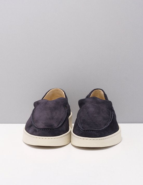 Greve 2301 mocassins hommes bleu 2948 profondo suede 43.5 (9+)
