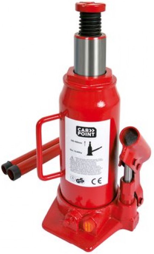 Carpoint Hydraulic Pot Jack 10 Ton | Jack 10,000KG pour voiture, caravane, remorque