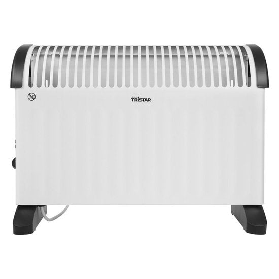 Tristar KA-5164 Convecteur de chauffage - 750W - 1250W - 2000 W - Thermostat réglable - 3 niveaux de chaleur - Protection contre la surchauffe