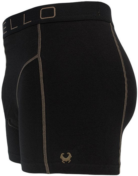 Cavello - 2-pack Boxershorts Noir / Pepita Print - S