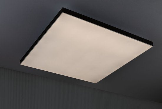 Panneau LED Loria Rainbow dynamicRGBW angular 595x595mm 31W 2820lm RGB+ Black dimmable