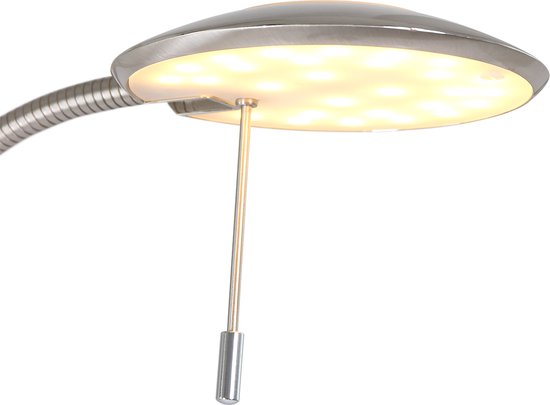 Lampadaire Steinhauer Zenith LED - Acier