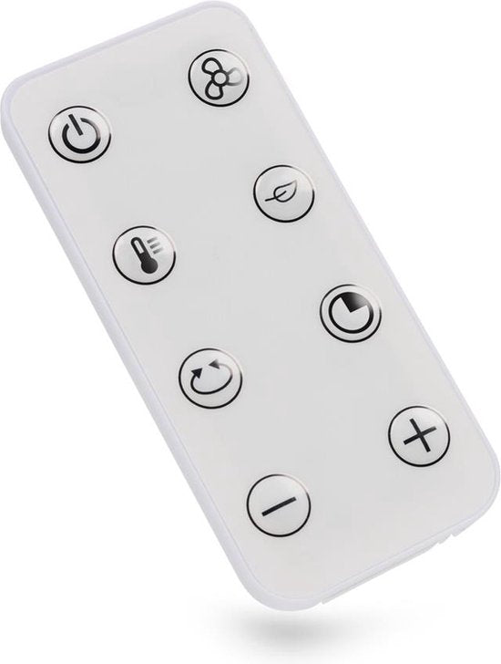 Tristar Ventilateur avec fonction chauffage KA-5160 Télécommande et contrôle digital - Pour pièce 25m² - Blanc