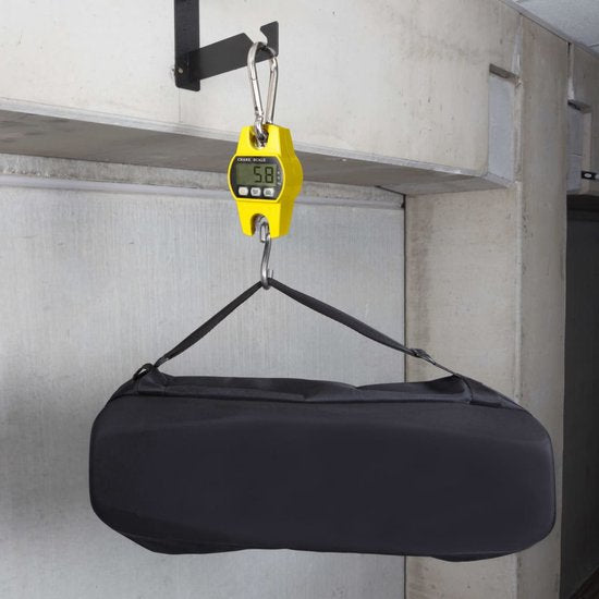 Balance Perel Crane, numérique, 300 g à 300 kg, arrêt automatique, fonction de maintien des données, fonction de tare, écran LCD