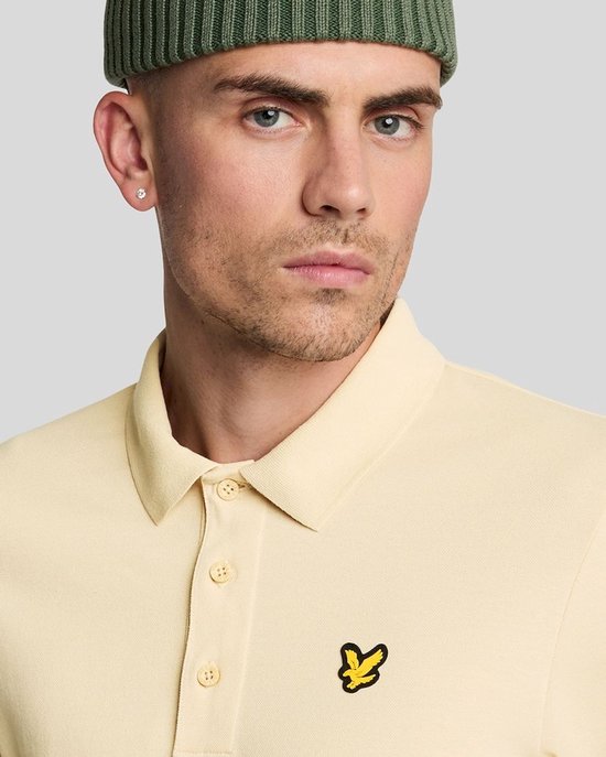 Lyle and Scott Sport SS Polo Hommes Beige S