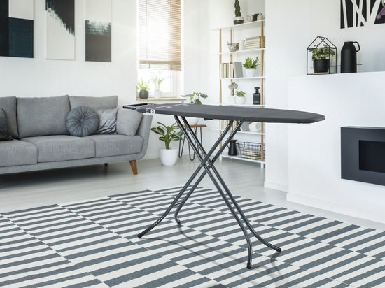 Table de repassae, Leifheit Classic M, 120 x 38 cm, Noir