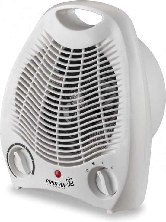 Plein Air Radiateur électrique TV-EC - 2000 W - Blanc - jusqu'à 22m²