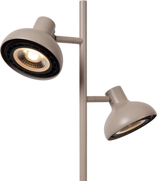 Lucide SENSAS - Lampadaire - 2xGU10 (ES111) - Beige