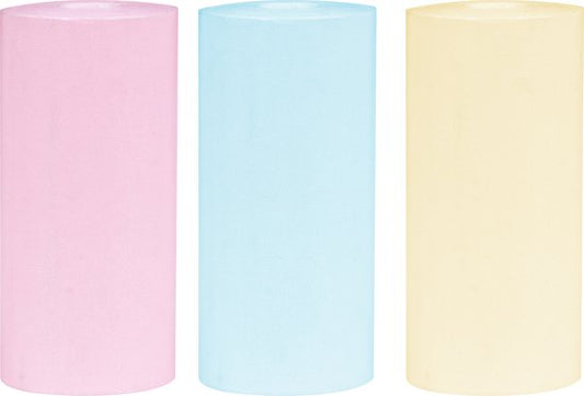 Nuvance - Rouleaux pour mini imprimantes - 3 pièces - Rouleaux de couleur pour imprimante de poche - Recharges