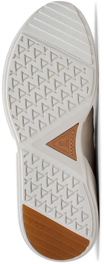 Clarks Craft Pace Sneakers - Homme - Cuir - Laçage - Semelle EVA - Beige - Taille 41