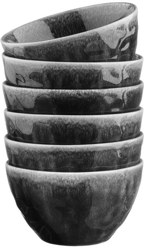 Bol MOON Ø11,5cm - 6 pièces - Encre