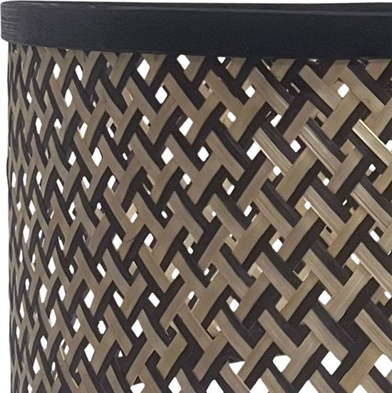 Abat-jour Steinhauer Abat-jour - noir - bois - 40 cm - raccord E27 - K1068BS