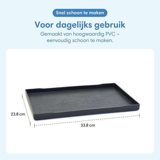 Safe Life® Plateau universel pour déambulateur - Antidérapant - PVC