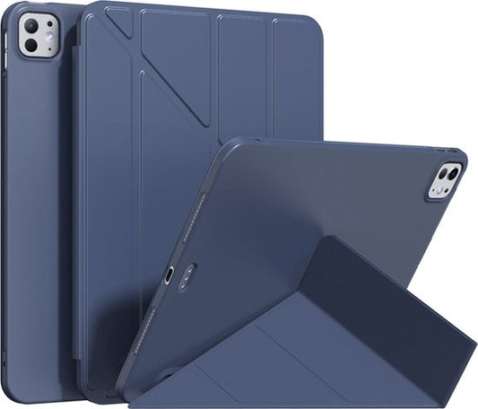 Étui pour tablette adapté à l'iPad Pro 11 pouces (2024) - M4 - Smart Cover - Bleu