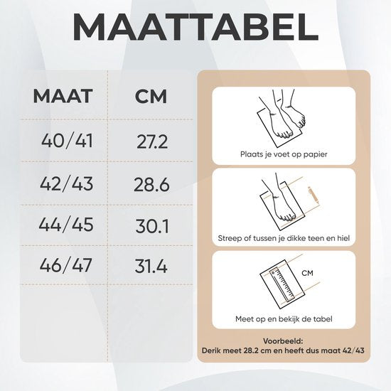 Chaussons Hommes - Chaussons - Mocassins - Noirs - Antidérapants - Taille 40/41 - Comfeet