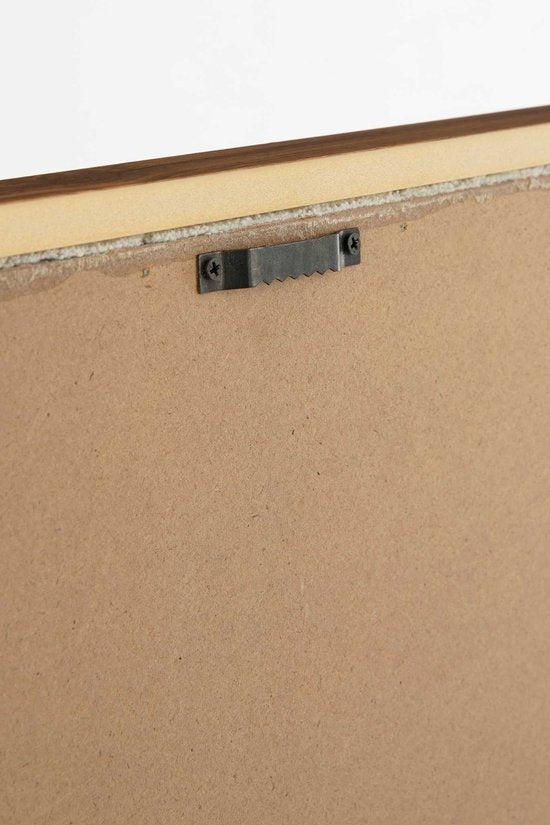 Mica Decorations Décoration murale Cercle - L50 x L60 x H3 cm - Beige