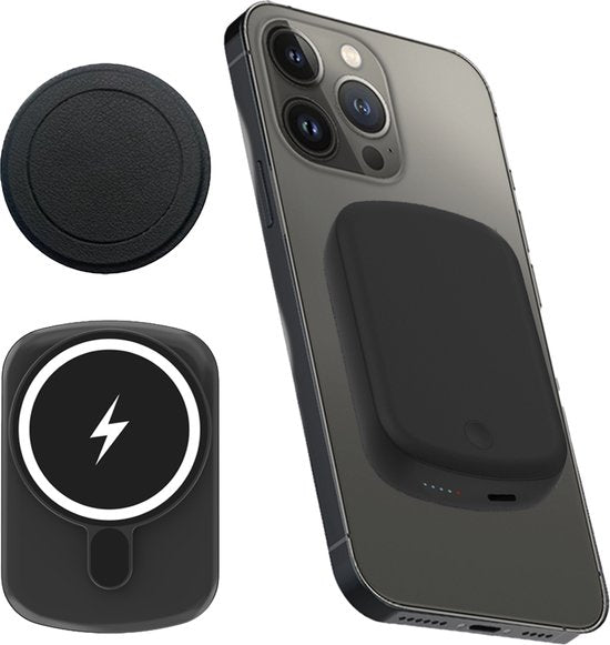 iSetchi Powerbank 10000 mAh - Petit - 20W USB-C - MagSafe