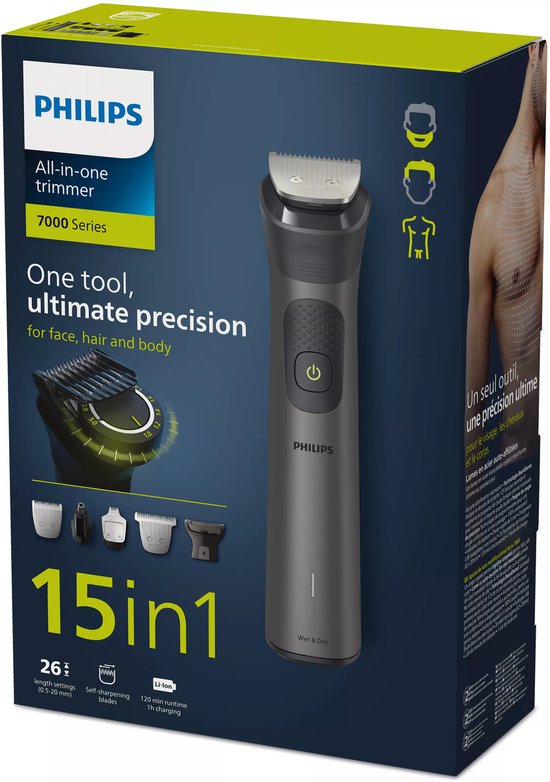 Tondeuse Philips tout-en-un MG7950/15 Series 7000